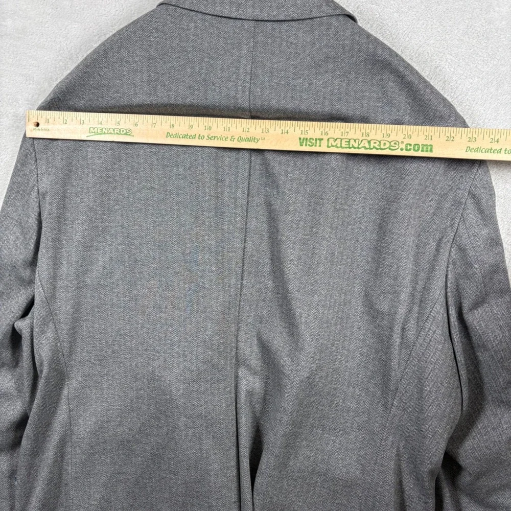 Stafford‎ Big & Tall 60R Stretch Comfort Blazer Charcoal Herringbone Sport Coat